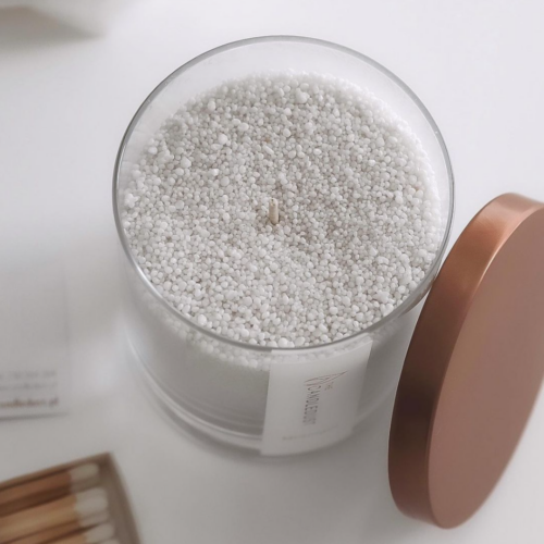 Puuterikynttilä lasissa - Mango Lime 160g ~30h