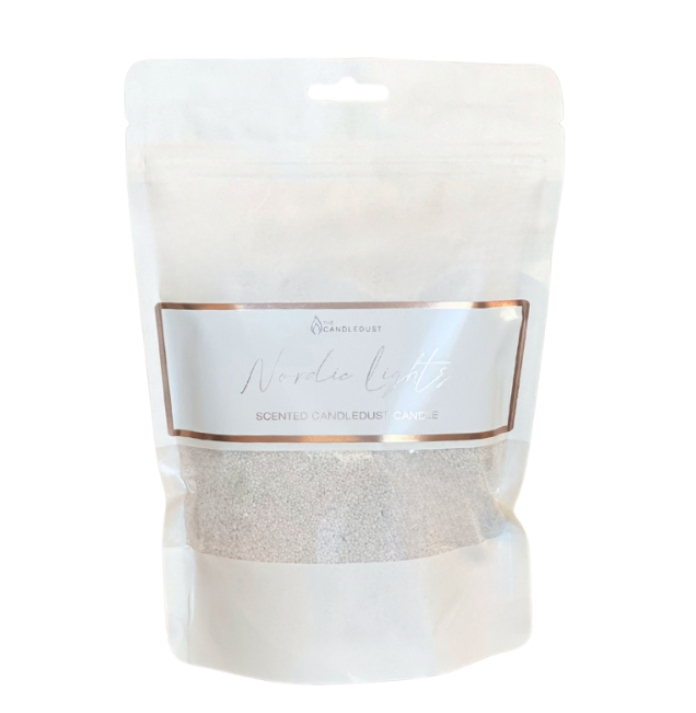 Puuterikynttilä täyttöpakkaus - Nordic Lights 330g