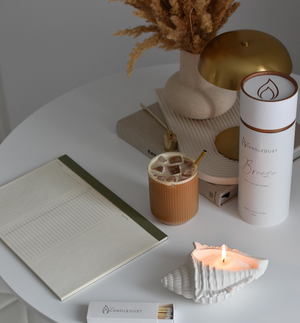 Puuterikynttilä - Hajusteeton ~ 140h