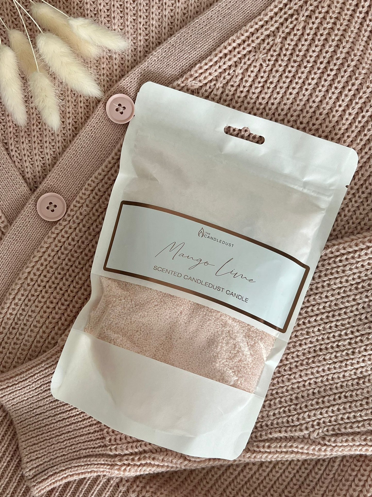 Puuterikynttilä täyttöpakkaus – Mango Lime 330g