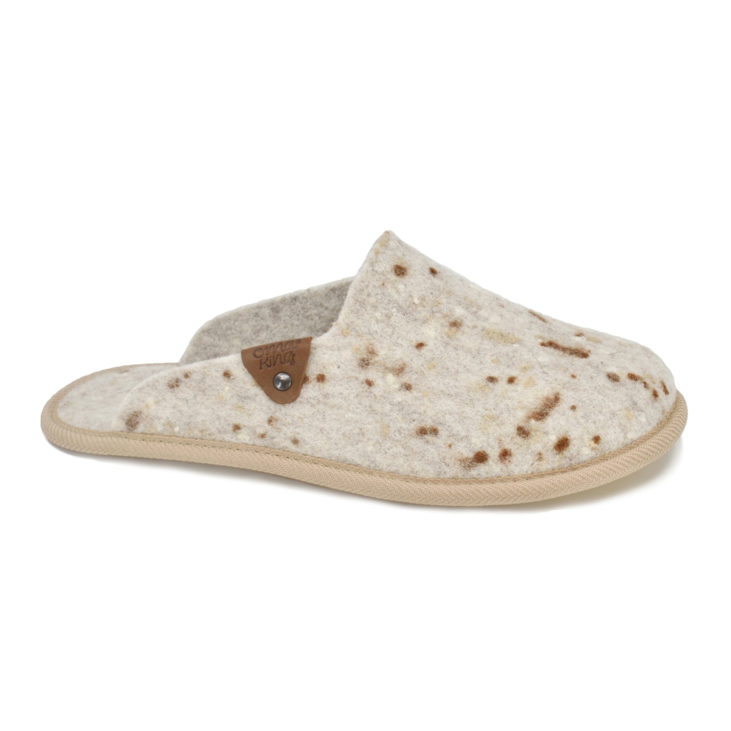 Huopatossut Pelsi – Beige pisteillä